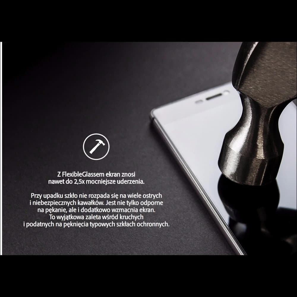 Hibrid üveg 3MK FlexibleGlass Samsung Galaxy A6 Plus 2018 - 5