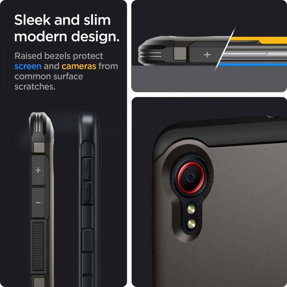 Etui Spigen Tough Armor Samsung Galaxy Xcover 5 Gunmetal - 15