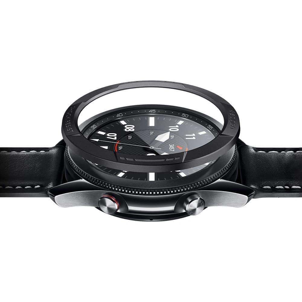 Spigen Samsung Overlay-Chrono-Schild Galaxy Watch 3 45mm Schwarz - 5