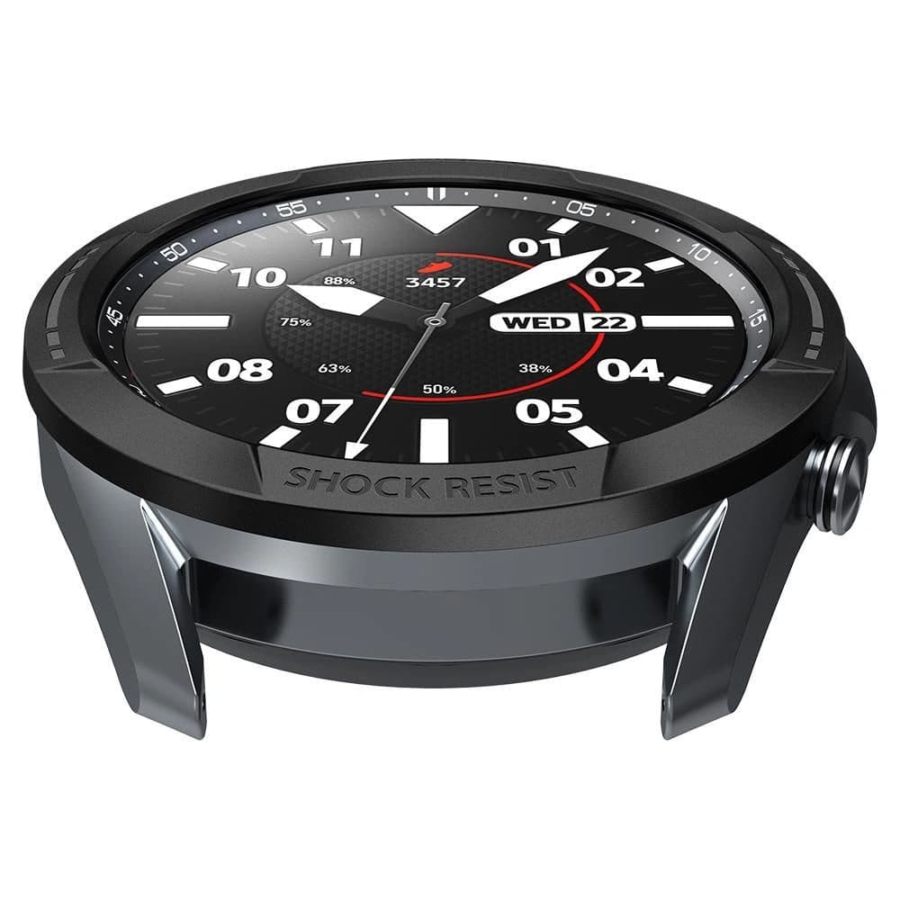 Spigen Samsung Overlay-Chrono-Schild Galaxy Watch 3 45mm Schwarz - 6