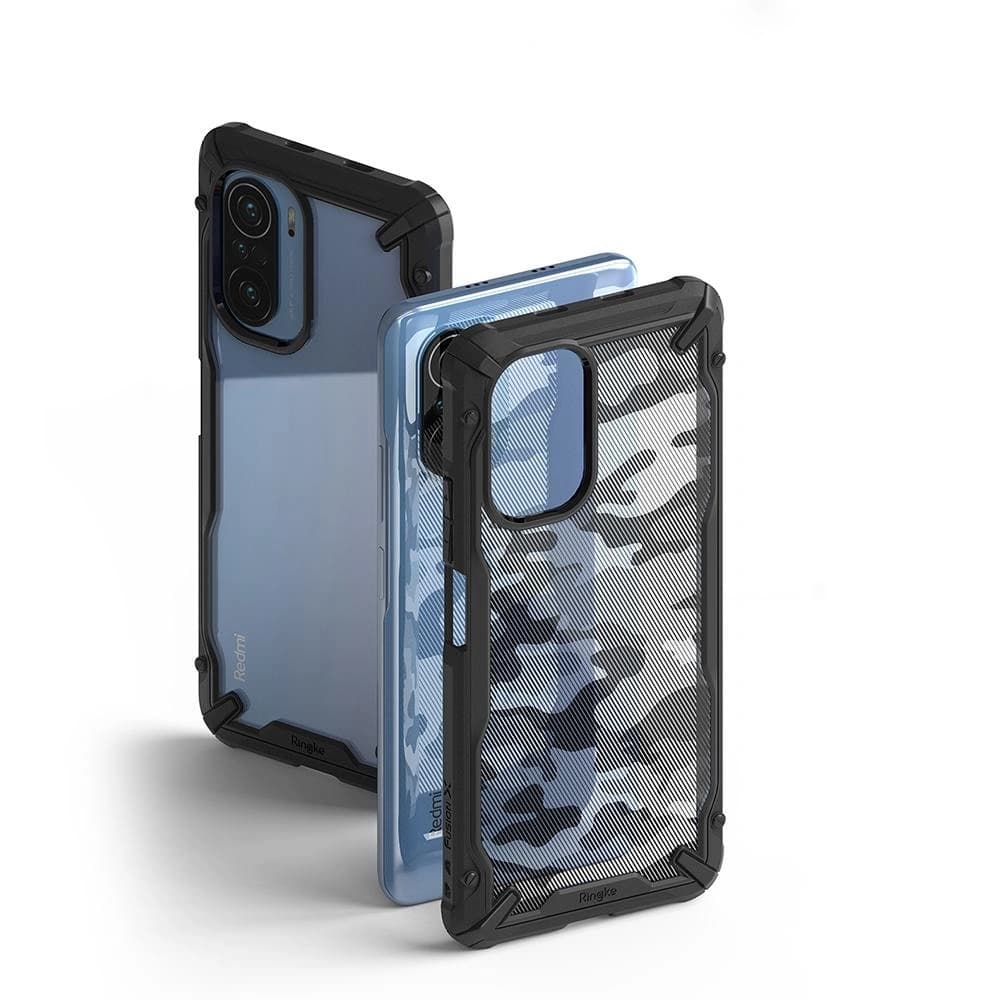 Etui Ringke Fusion-X Xiaomi Mi 11i/Mi 11X/Pocophone F3/Redmi K40/K40 Pro/K40 Pro Plus Negru - 3