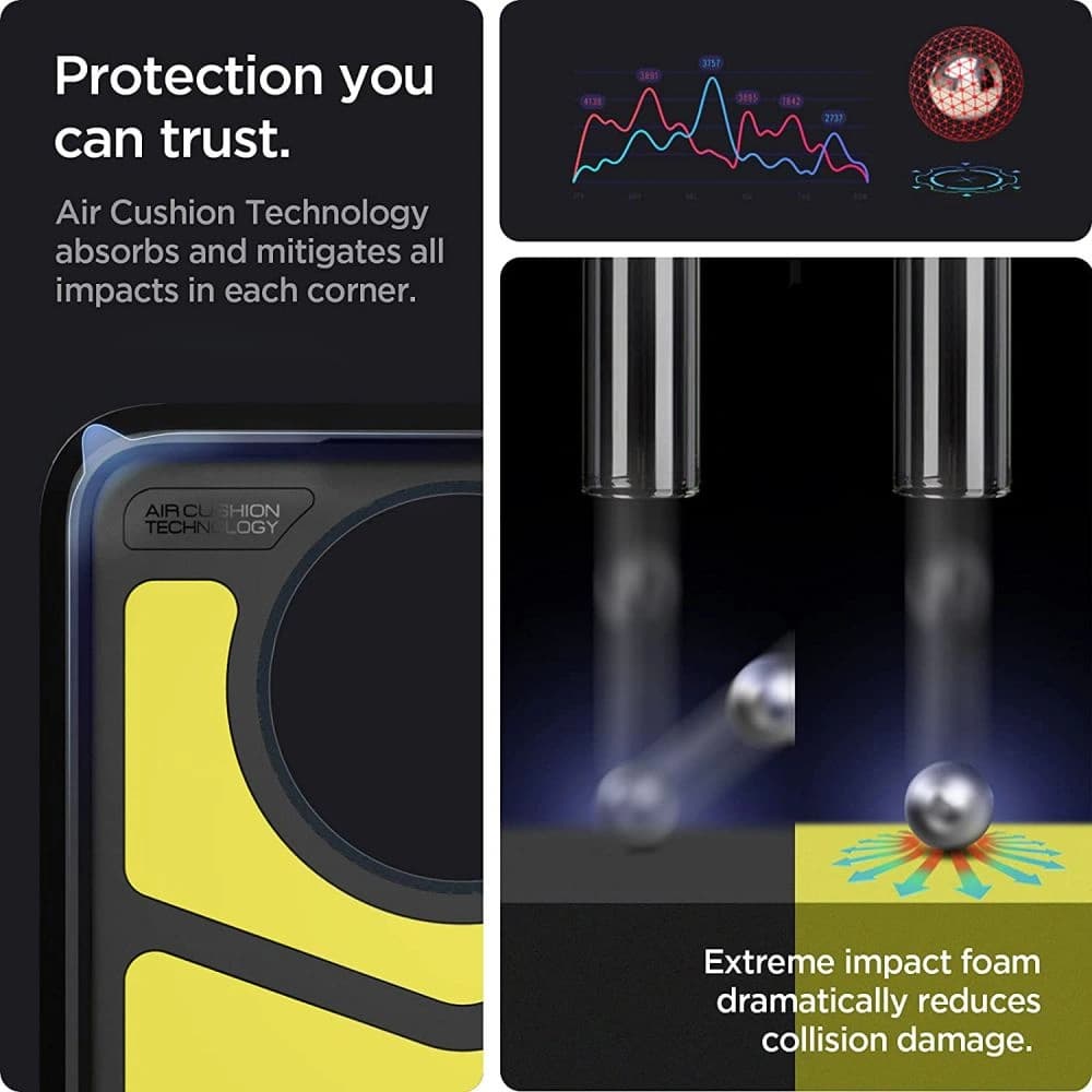 Spigen Gehäuse Tough Armor Pocophone X3 Pro/X3 NFC Metall Schiefer - 4