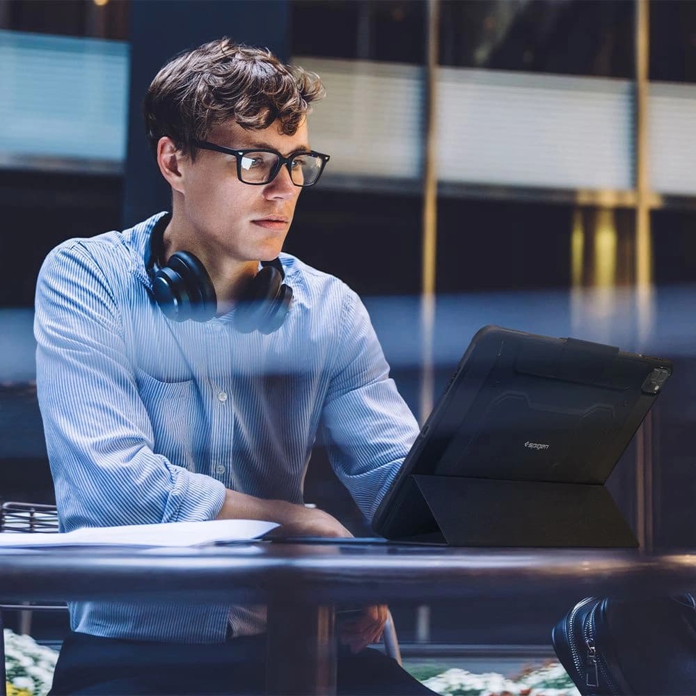 Spigen Rugged Armor Pro Apple iPad Pro 12.9 2021 Black - 20