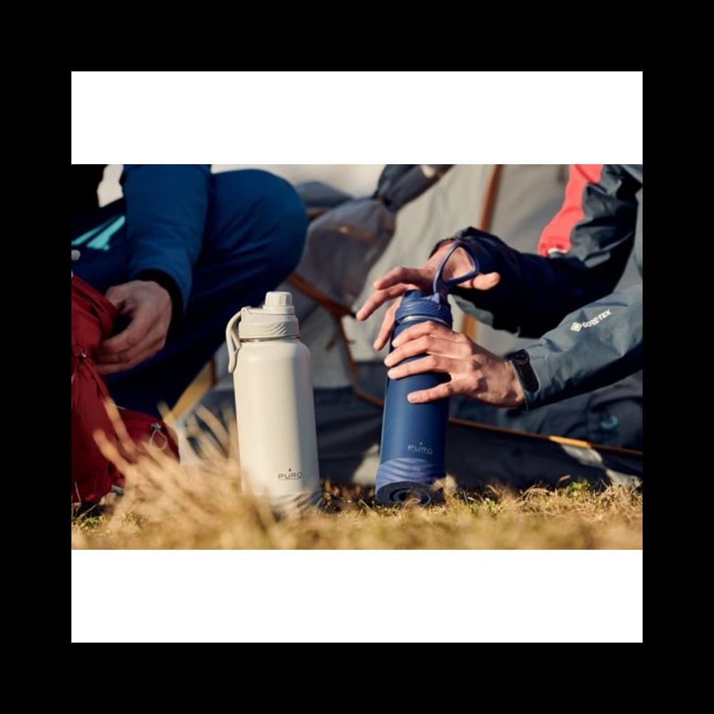 Termos z nerezové oceli PURO Outdoor 500 ml (černý) - 7