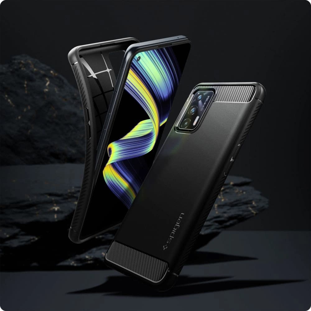 Spigen Rugged Armor Realme GT 5G Matte Black - 2