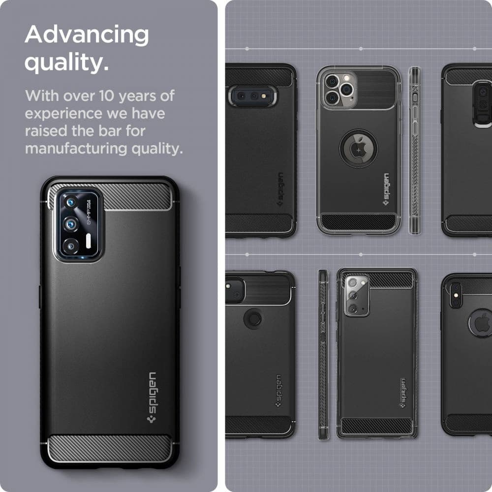 Spigen Rugged Armor Realme GT 5G Matte Black - 6