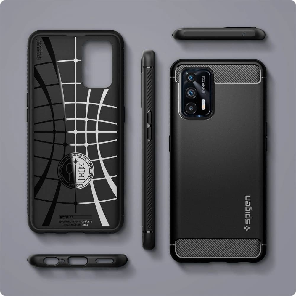 Spigen Rugged Armor Realme GT 5G Matte Black - 7