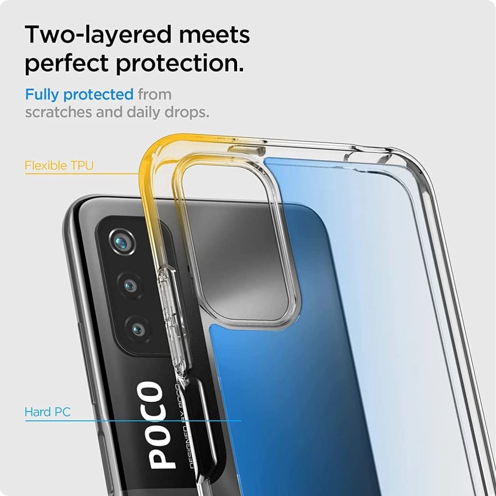 Spigen Ultra Hybrid Pocophone M3 Pro 5G/Redmi Note 10 5G Crystal Clear - 12