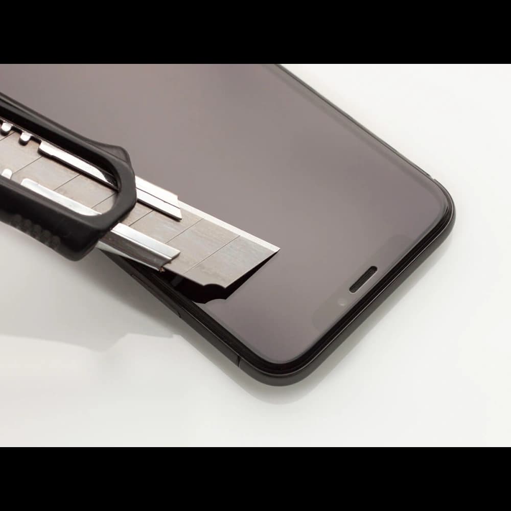 Gehärtetes Glas 3MK HardGlass Max Apple iPhone 16e / 14 / 13 / 13 Pro schwarz - 3