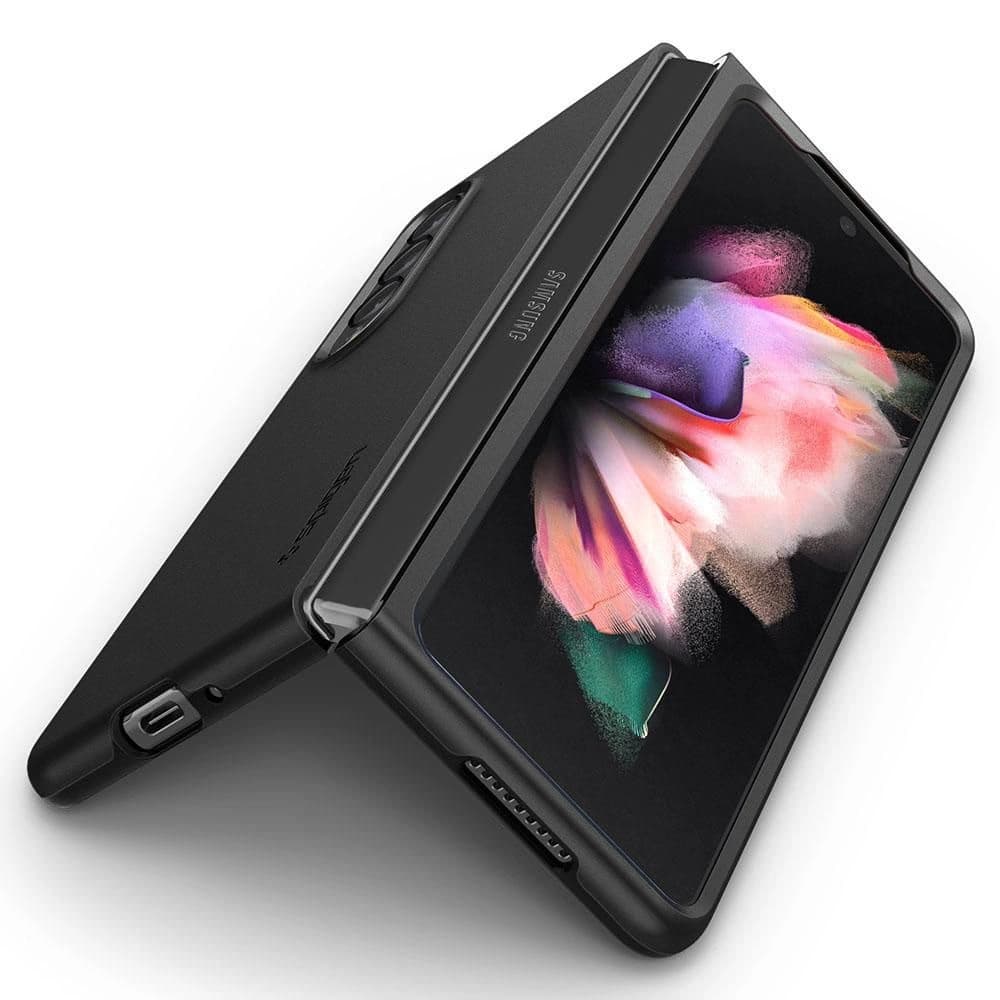Etui Spigen Thin Fit Samsung Galaxy Z Fold 3 černé - 6