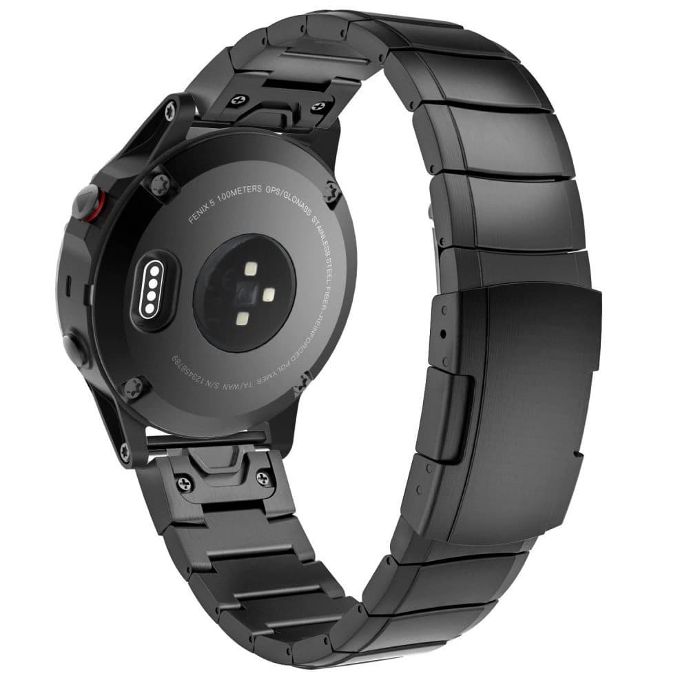 Tech-Protect Steelband Garmin Fenix 5/6/6 Pro/7 Black