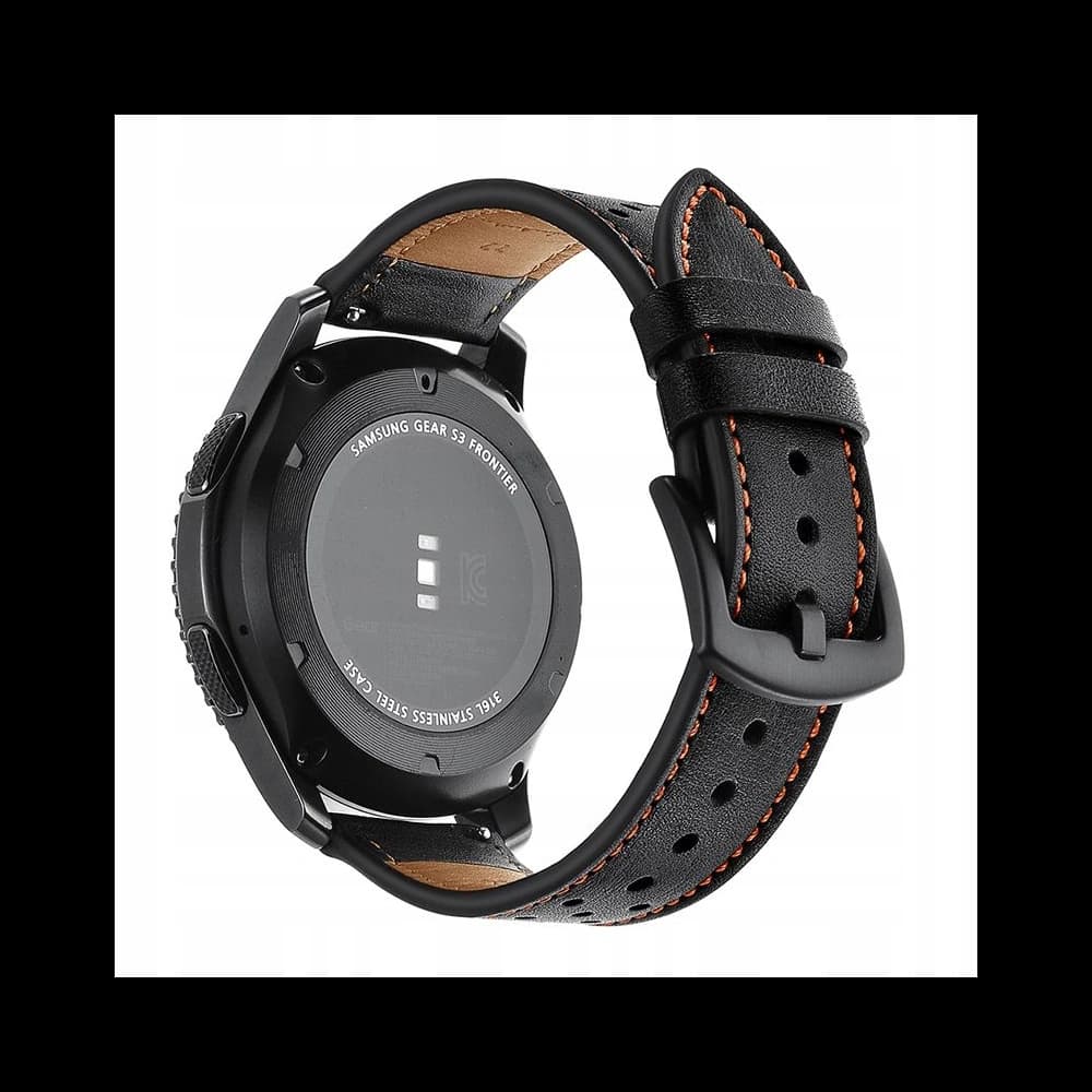 Pasek Tech-Protect din piele Samsung Gear S3 Negru - 4