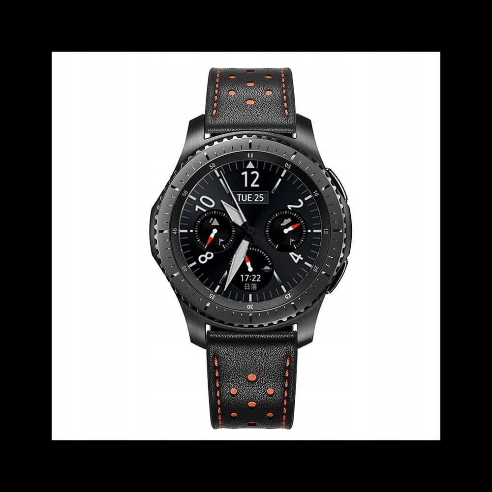 Pasek Tech-Protect din piele Samsung Gear S3 Negru - 6