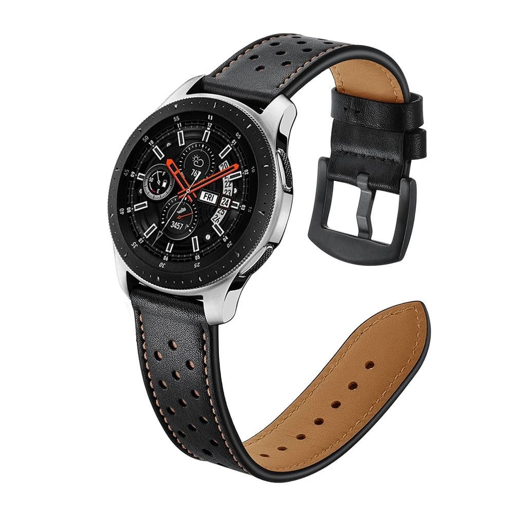 Pasek Tech-Protect din piele Samsung Galaxy Watch 46mm negru - 3