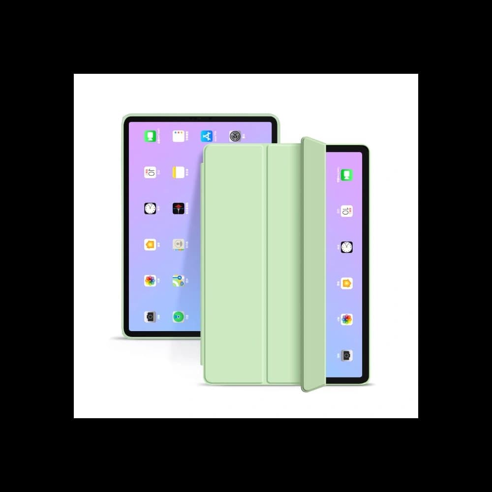 Etui Tech-Protect Smartcase Apple iPad Air 10.9 2020/2022 (4. și 5. generație) / iPad Air 11 2024 (6. generație) Cactus Green