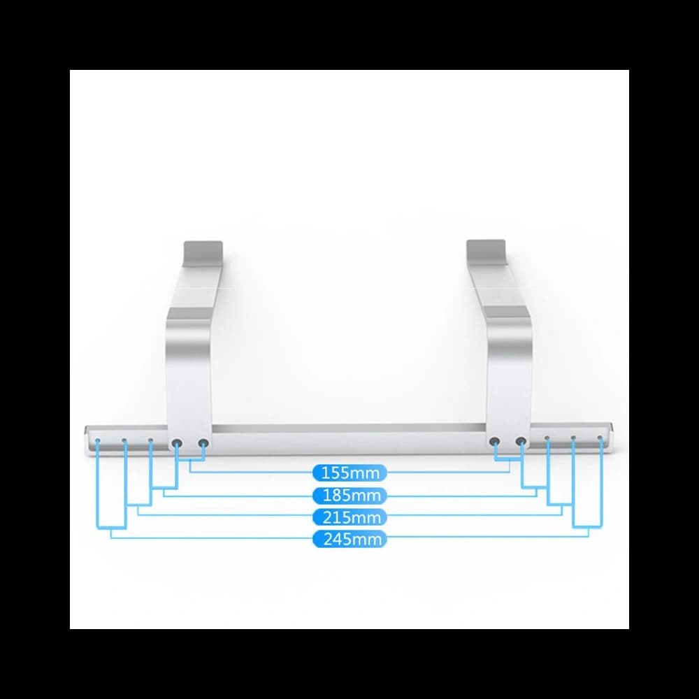 Podložka pod laptop Tech-Protect Alustand 2 Univerzální stojan na laptop Stříbrný - 6