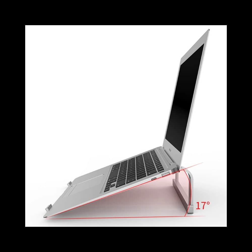 Podložka pod laptop Tech-Protect Alustand 2 Univerzální stojan na laptop Stříbrný - 7