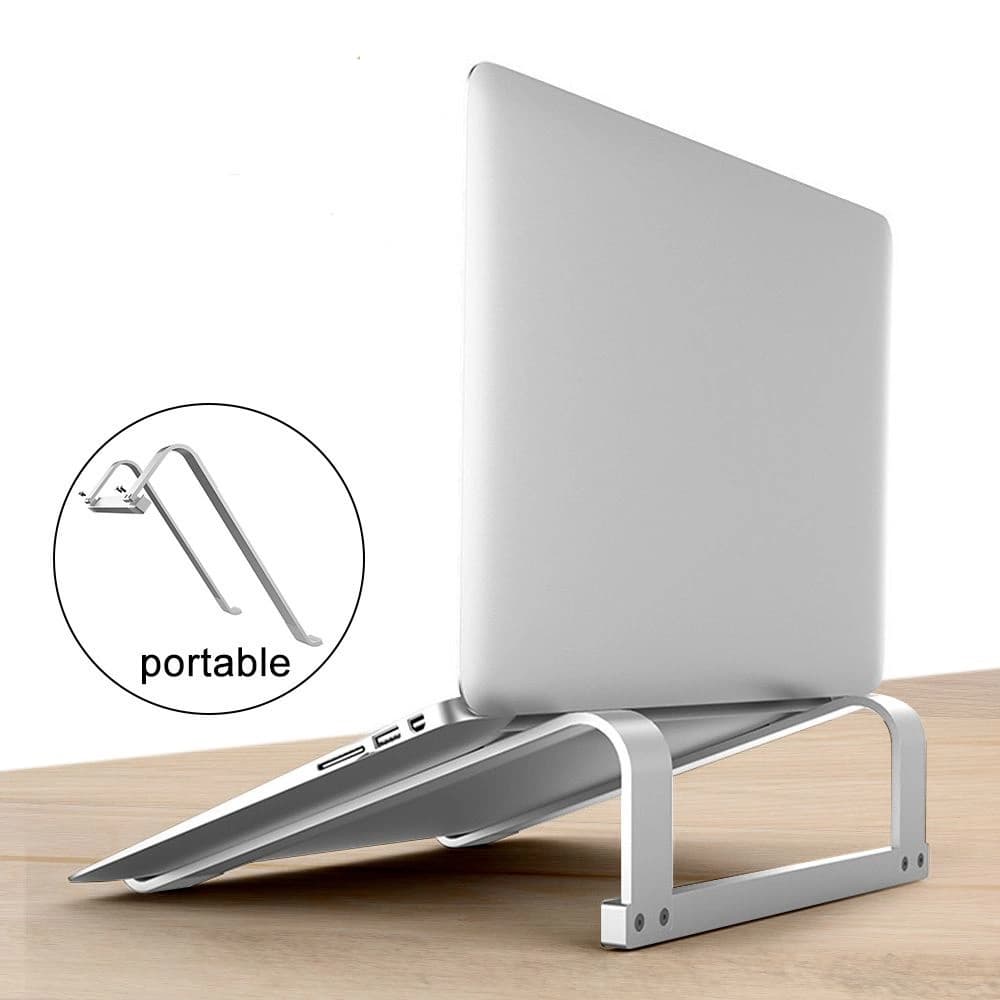 Podložka pod laptop Tech-Protect Alustand 2 Univerzální stojan na laptop Stříbrný - 8