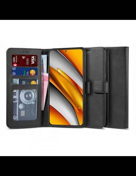 Etui Tech-Protect Wallet 2 Xiaomi Mi 11i/POCO F3 Negru