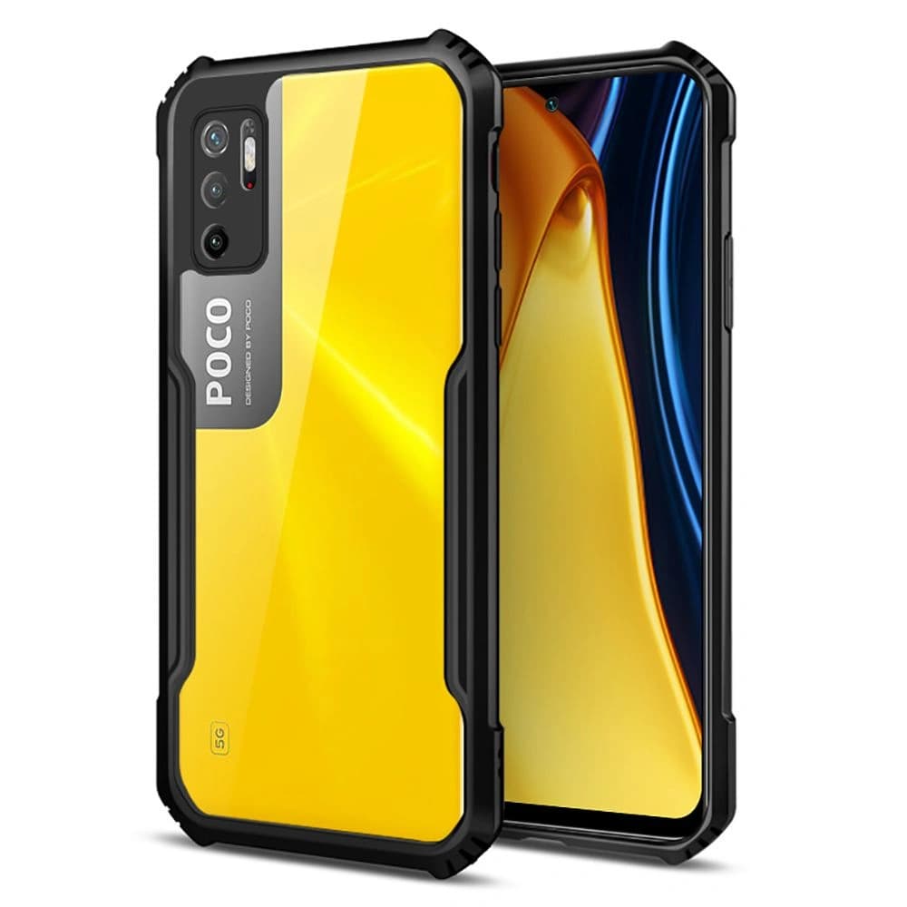 Etui Tech-Protect Beetle POCO M3 Pro 5G/Redmi Note 10 5G Fekete