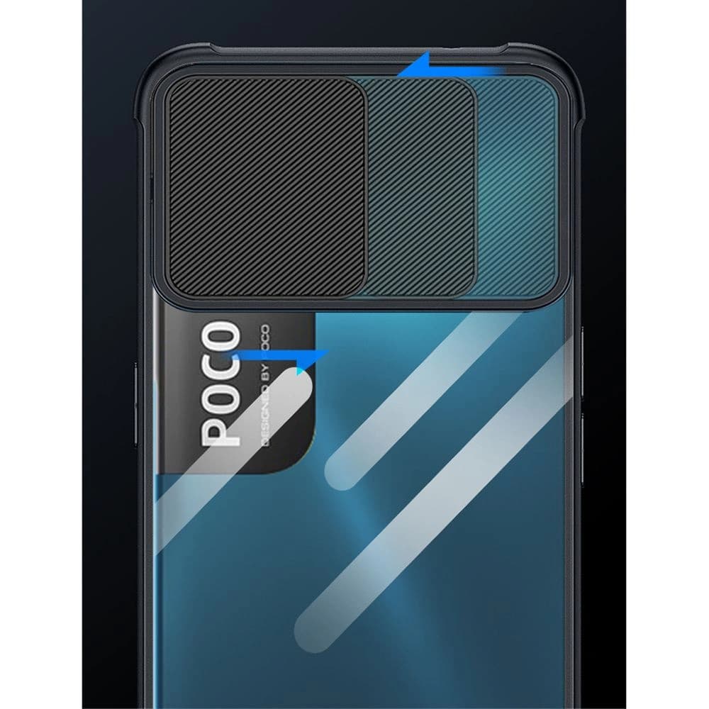 Etui Tech-Protect Camshield POCO M3 Pro 5G/Redmi Note 10 5G Fekete - 6