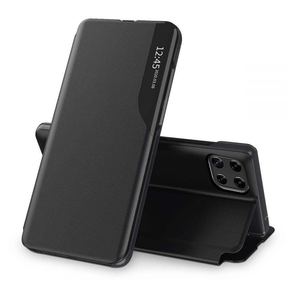 Case Tech-Protect Smart View Samsung Galaxy A22 5G Schwarz