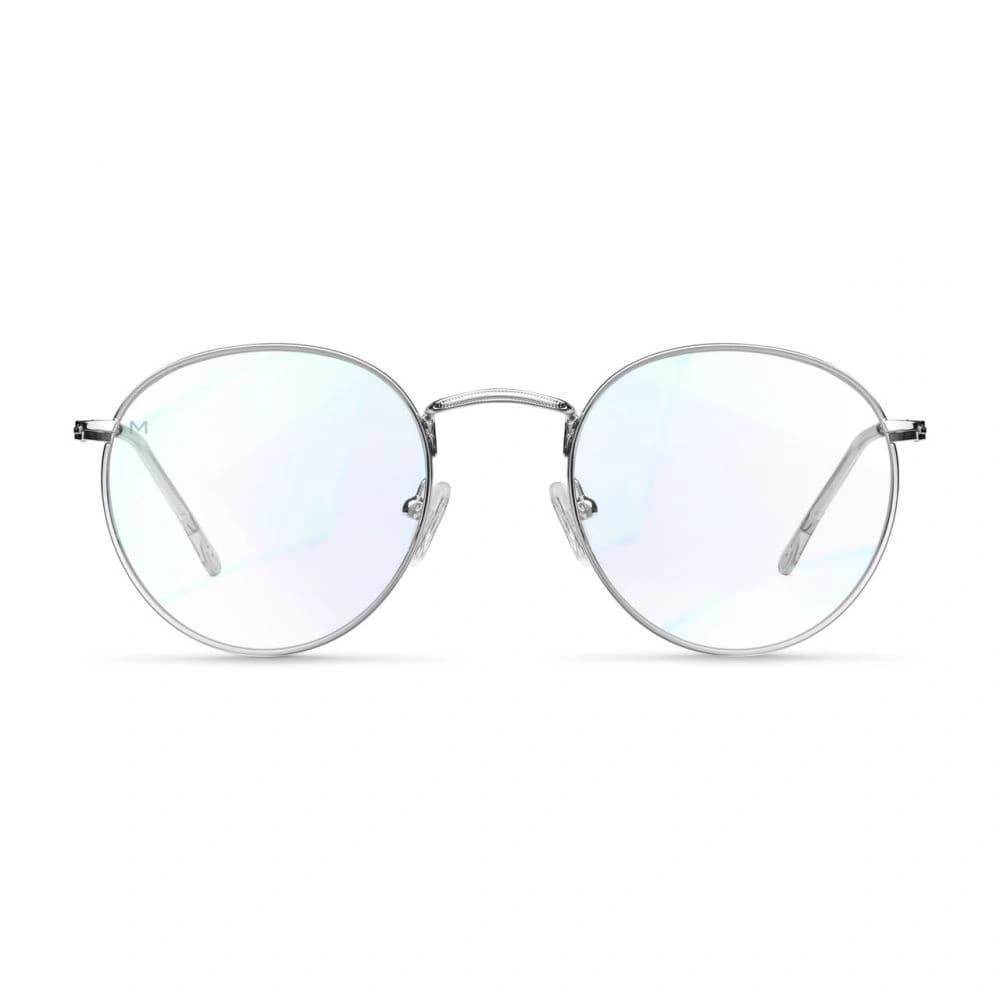 Meller Blue Light Blocking Computer Glasses Yster Silver