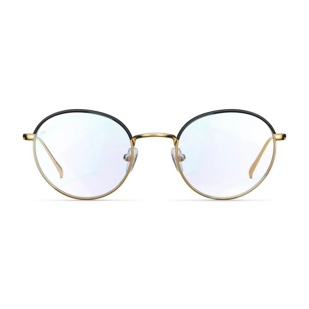 Yuda Gold/fekete kékfény szűrős Meller számítógépes szemüveg