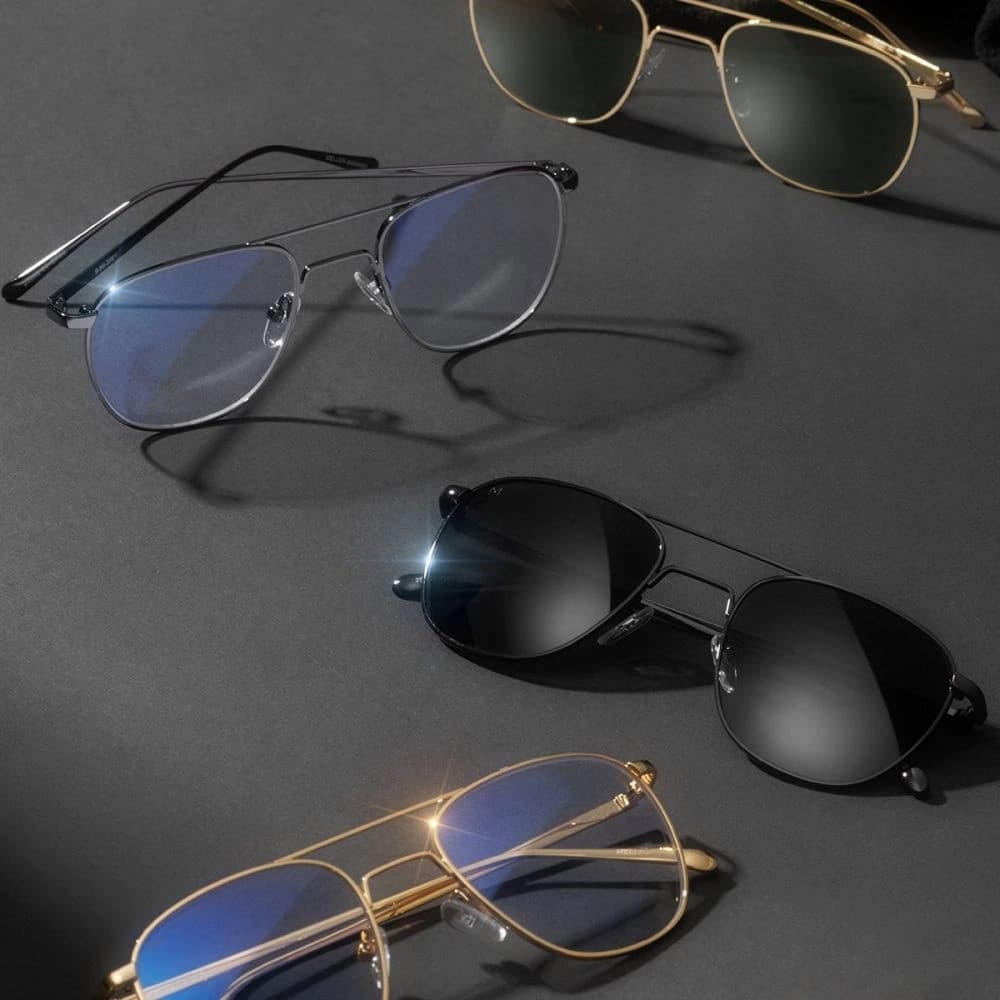 Meller kék fény szűrős számítógép szemüveg Bamako Silver - 9