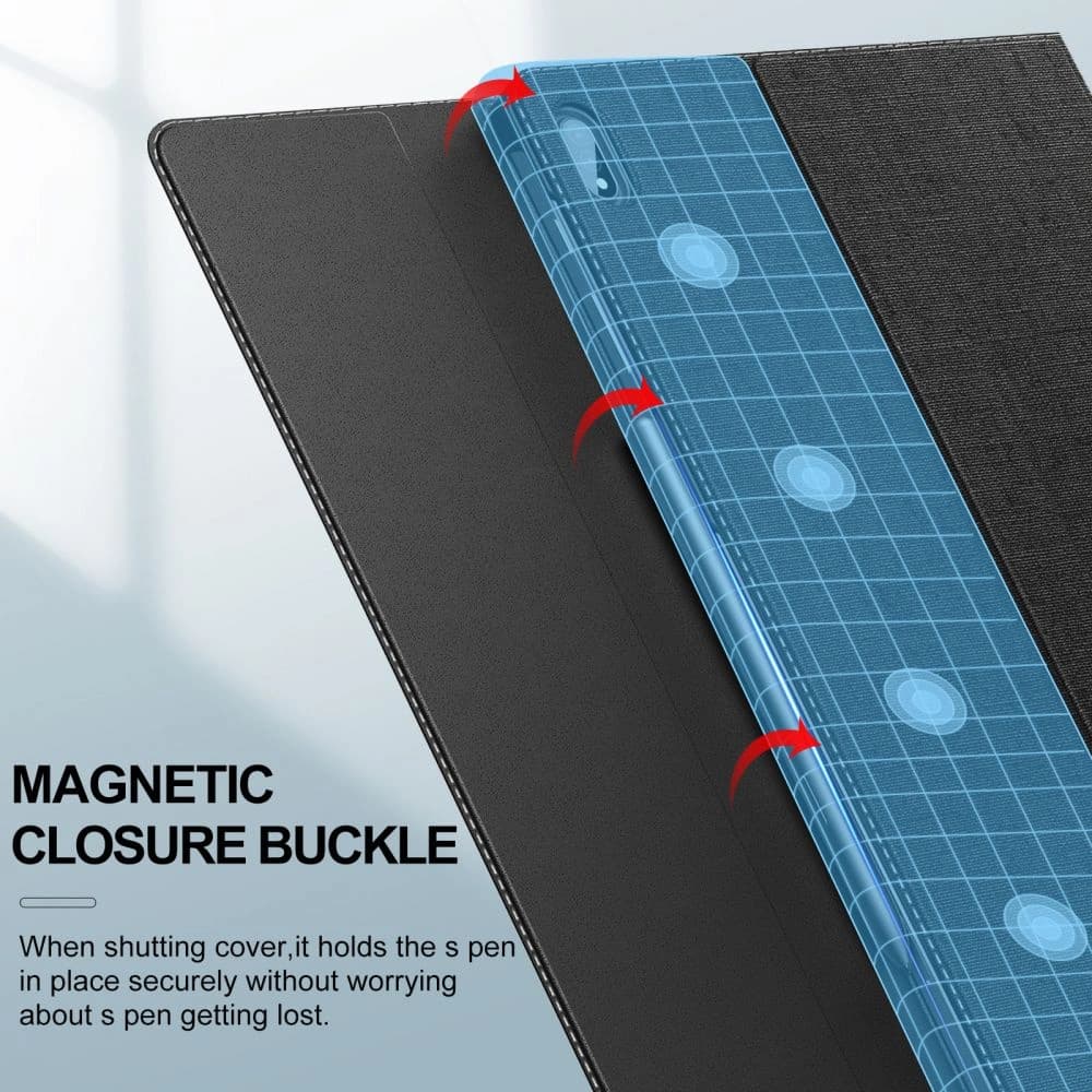 Etui Infiland Classic Stand Samsung Galaxy Tab S7 FE 5G 12.4 Černé - 3