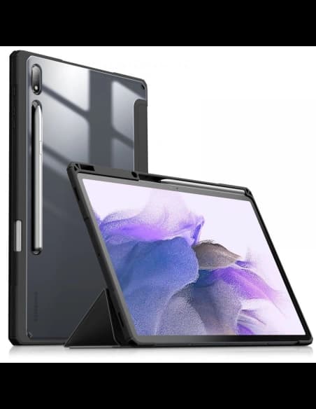Etui Infiland Crystal Case Samsung Galaxy Tab S7 FE 5G 12.4 Černá