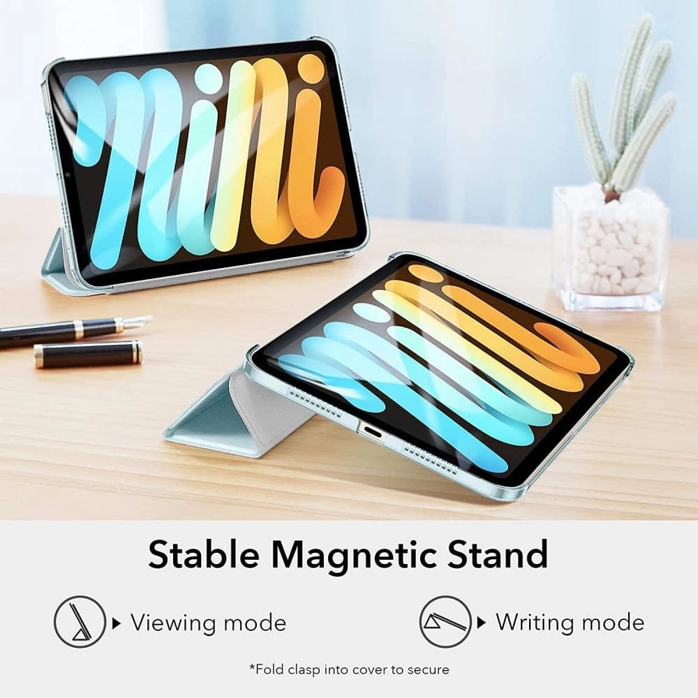 Tok ESR Ascend Trifold Apple iPad mini 2021 (6. generációs) / iPad mini 8.3" 2024 7gen Világoskék - 6