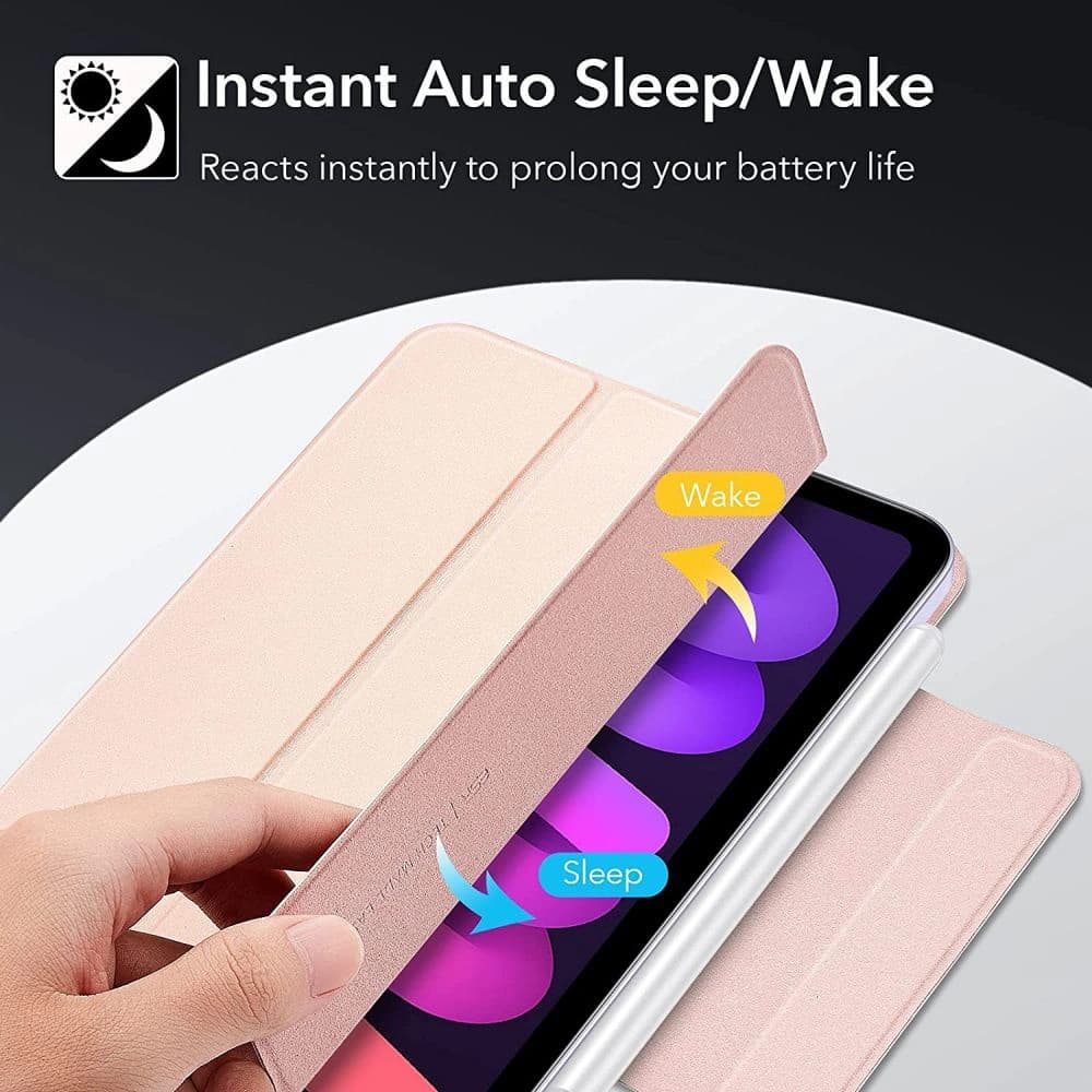 Case ESR Rebound Magnetic Apple iPad mini 2021 (6. Generation) / iPad mini 8.3" 2024 7gen / iPad mini 8.3" 2024 7gen Roségold - 7