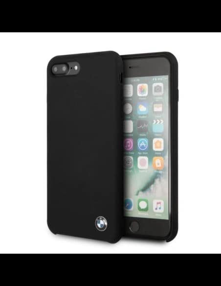 Etui BMW BMHCI8LSILBK Apple iPhone 8/7 Plus černý/black hardcase