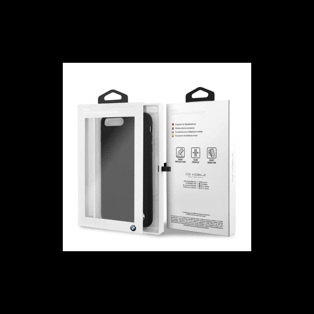 Etui BMW BMHCI8LSILBK Apple iPhone 8/7 Plus černý/black hardcase - 6