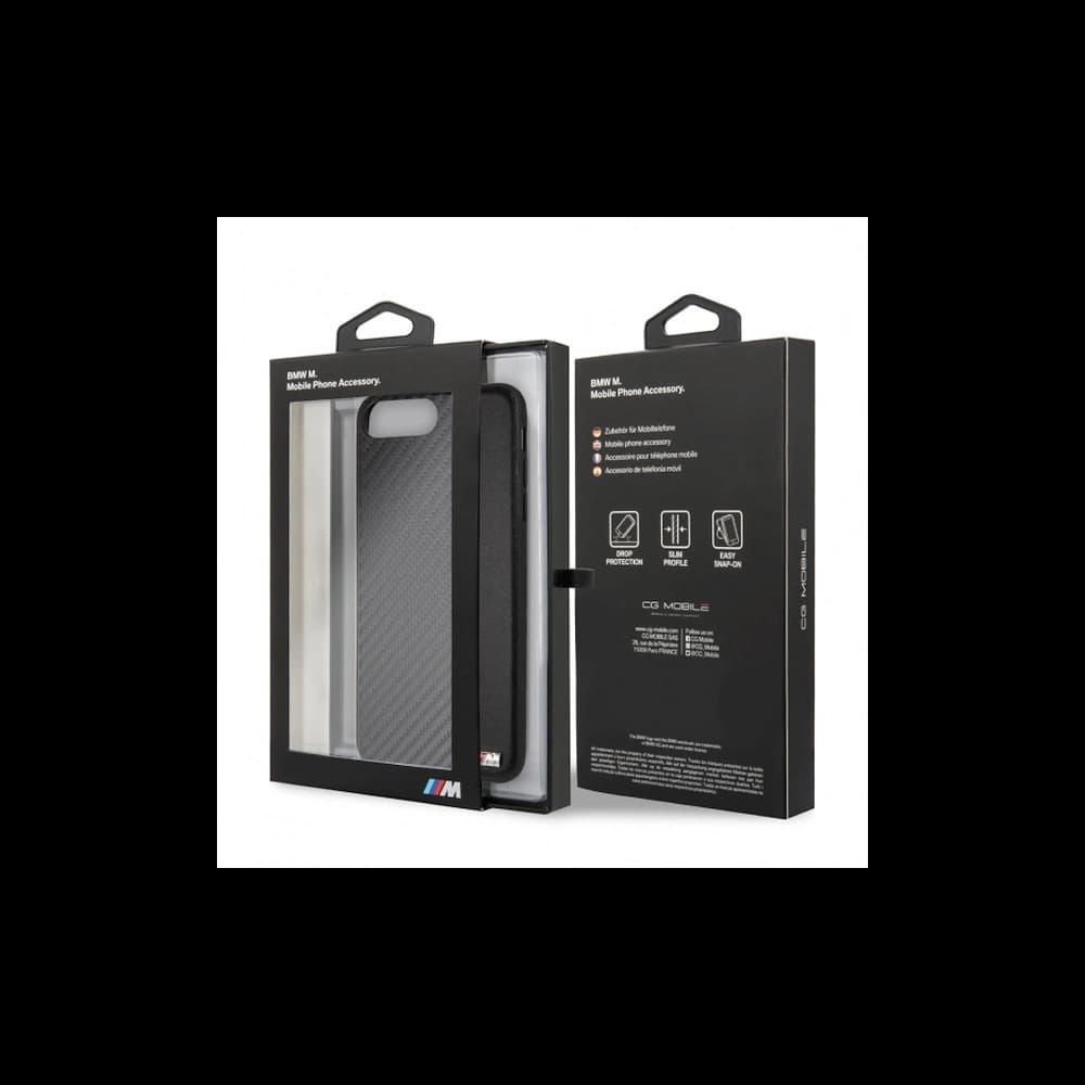 Etui BMW BMHCI8LCAPNBK Apple iPhone 8/7 Plus navy/modrý hardcase Carbon - 4