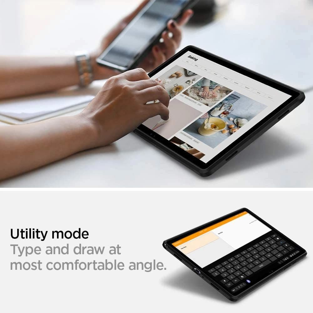 Etui Spigen Tough Armor Pro Samsung Galaxy Tab A7 Fekete - 12