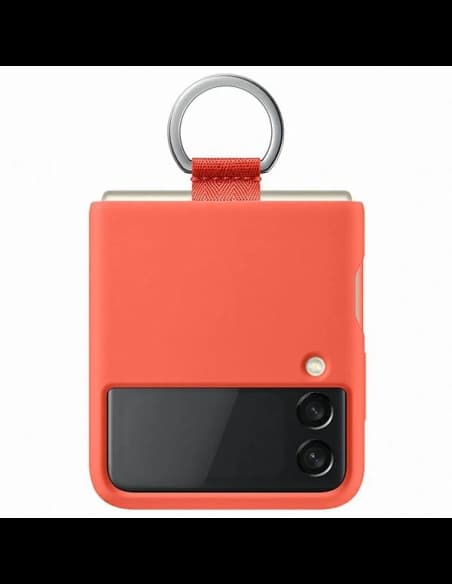 Samsung Galaxy Z Flip 3 EF-PF711TPEGWW coral Silicone Cover Ring