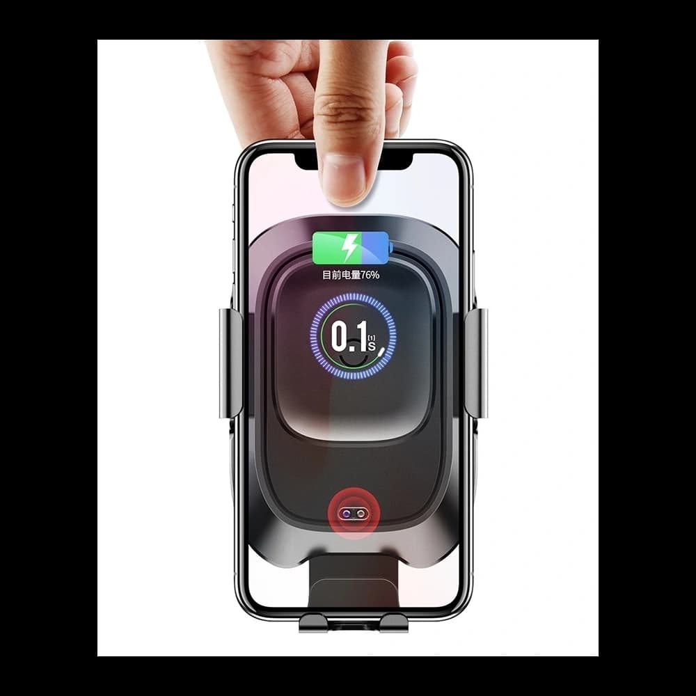 Autohalterung mit induktiver Ladestation Baseus Intelligent Auto Lock Dashboard - 3