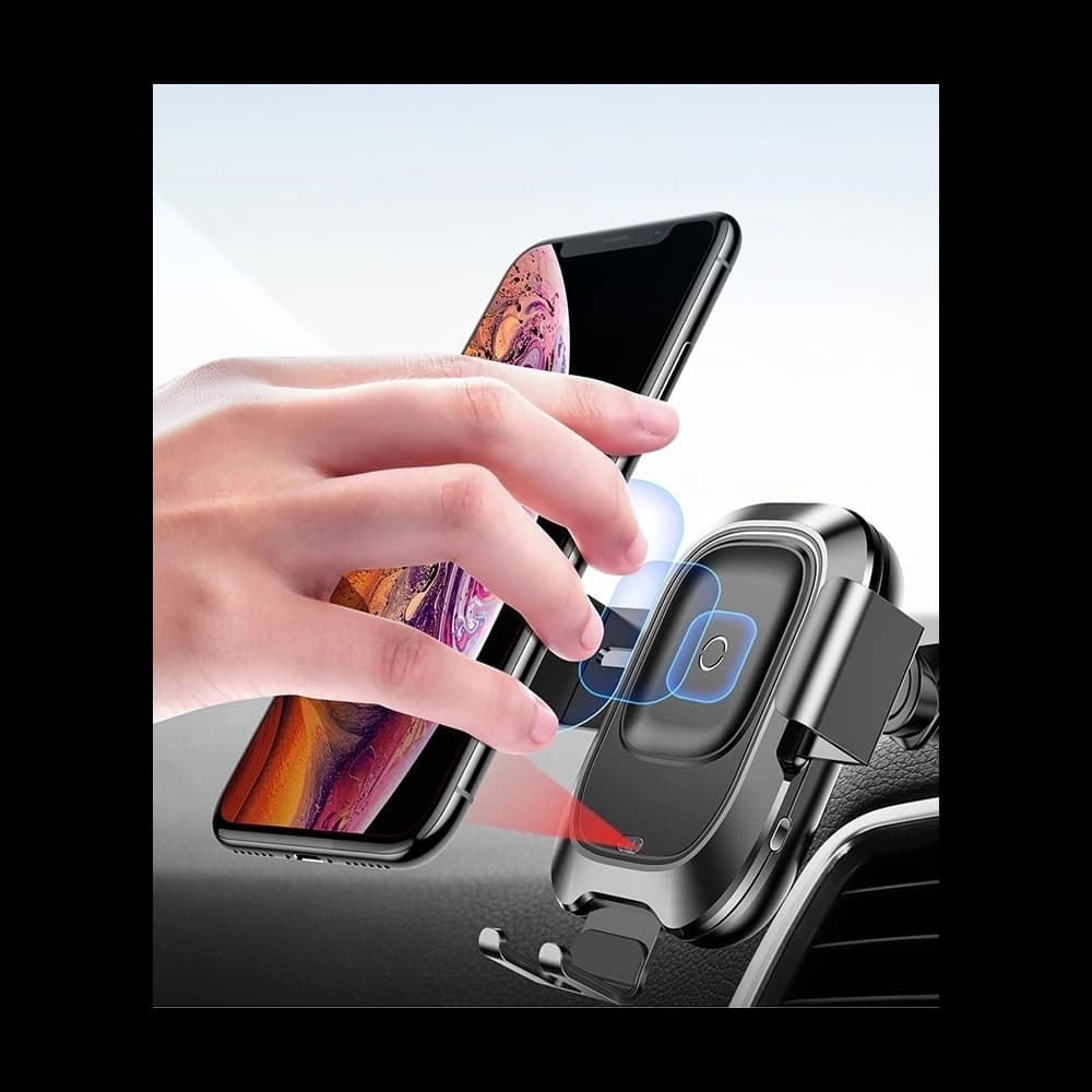 Autohalterung mit induktiver Ladestation Baseus Intelligent Auto Lock Dashboard - 4