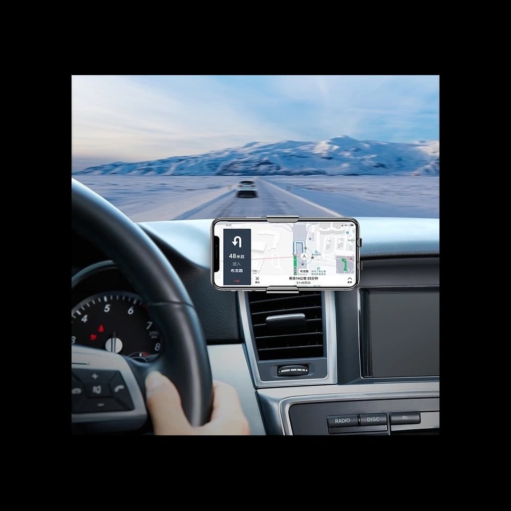 Autohalterung mit induktiver Ladestation Baseus Intelligent Auto Lock Dashboard - 8