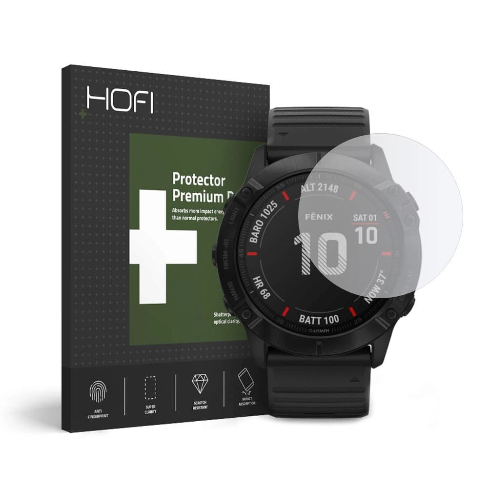 Gehärtetes Glas Hofi Glass Pro+ Garmin Fenix 6X/6X Pro/7X