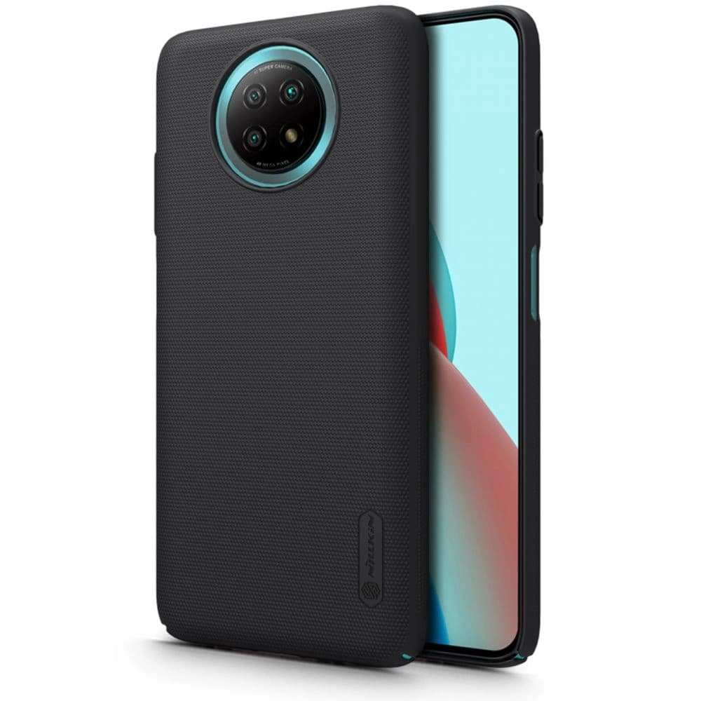 Case Nillkin Frosted Shield Redmi Note 9T 5G Schwarz