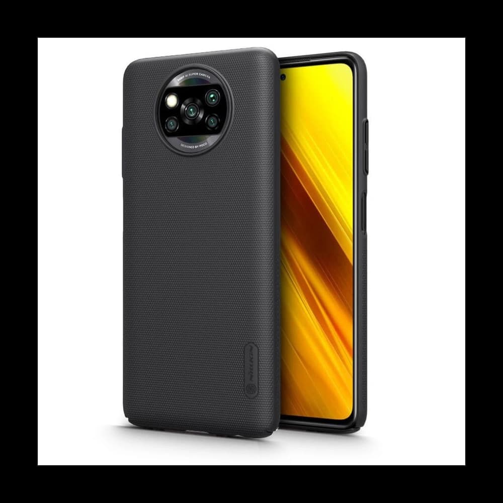 Case Nillkin Frosted Shield POCO X3 Pro/X3 NFC Schwarz