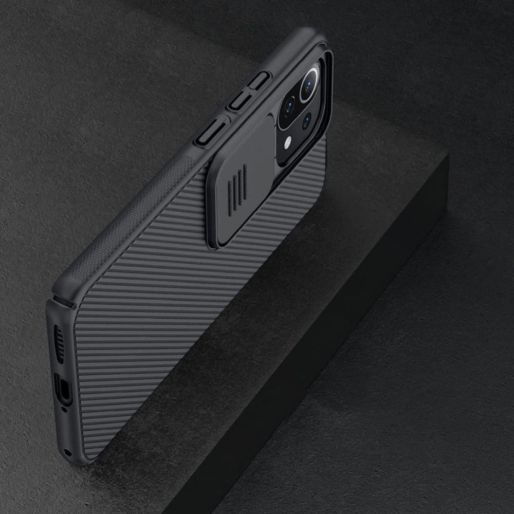 Case Nillkin CamShield Xiaomi Mi 11 Lite/NE/5G Schwarz - 6
