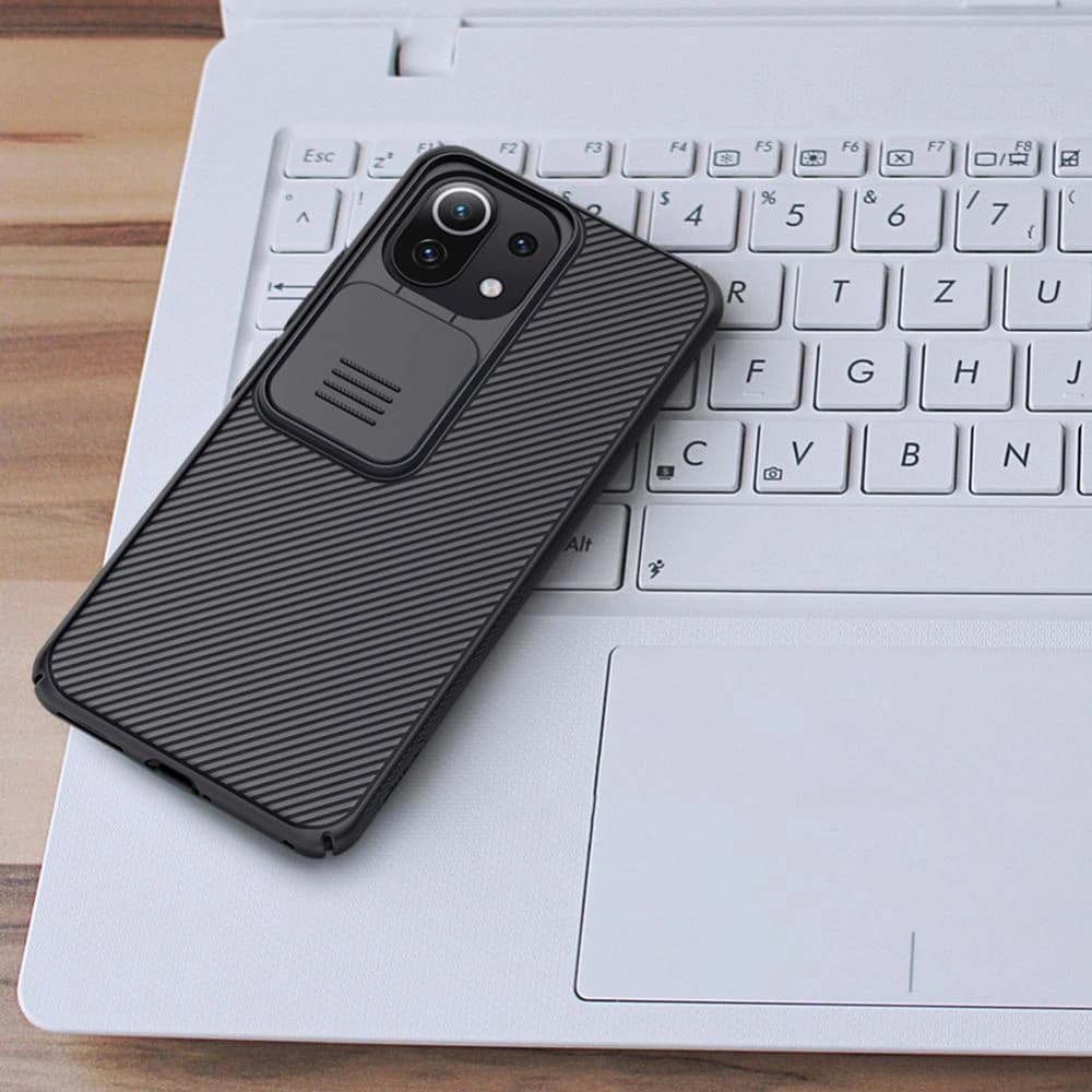 Case Nillkin CamShield Xiaomi Mi 11 Lite/NE/5G Schwarz - 10