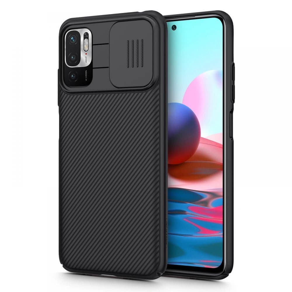 Etui Nillkin CamShield POCO M3 Pro 5G/Redmi Note 10 5G Negru
