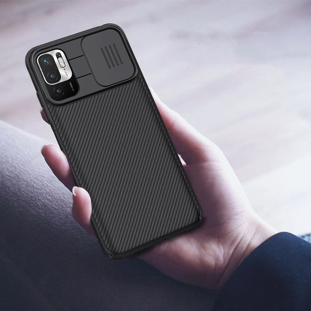 Etui Nillkin CamShield POCO M3 Pro 5G/Redmi Note 10 5G Negru - 5