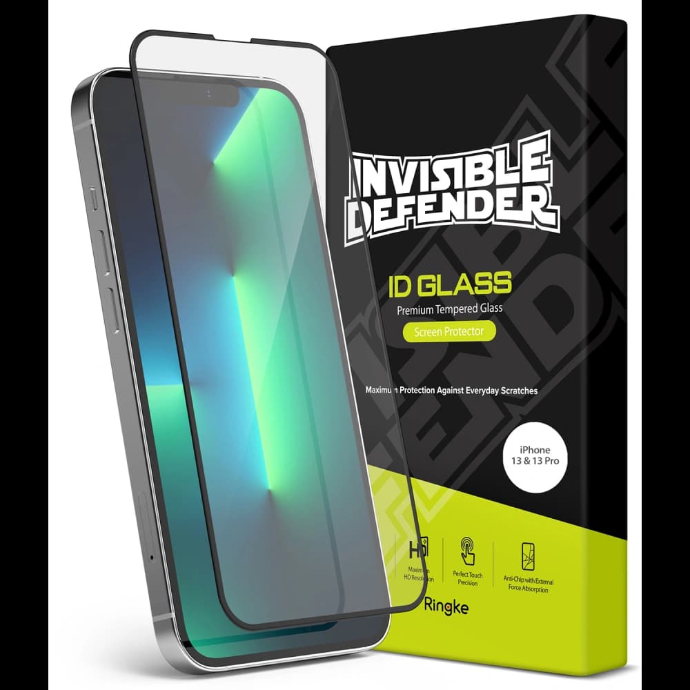 Gehärtetes Glas Ringke ID Glass Apple iPhone 16e / 14 / 13 / 13 Pro Full Cover