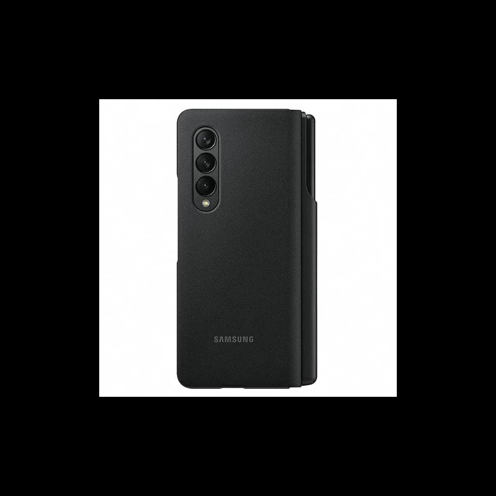 Etui Samsung Galaxy Z Fold 3 EF-FF92PCBEGEE černé/black Leather Flip Cover with Pen - 2